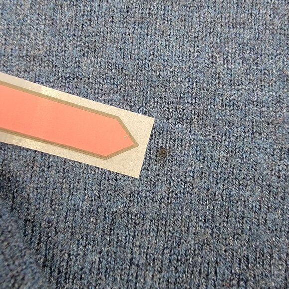 Smartwool Striped Crewneck Sweater Mens Large Blue Nylon Merino Wool - Picture 6 of 13